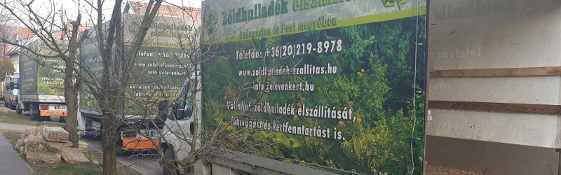 Zöldhulladék elszállítás Budapest